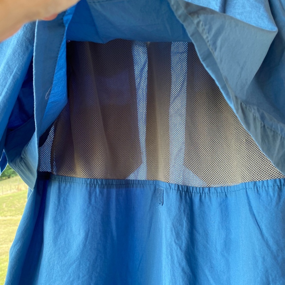 Eddie Bauer Short Sleeve Fishing Shirt XL Has ALL the Bells n Whistles - Picture 11 of 12